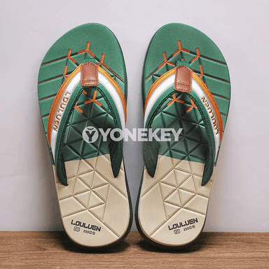 Erkekler üçin tomuslyk flip-flop şypbyklary, çykalga üçin rahat model