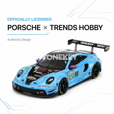 Porsche 911 GT3 R Manthey 1st Phorm 1:64 kolleksiýa maşyn modeli