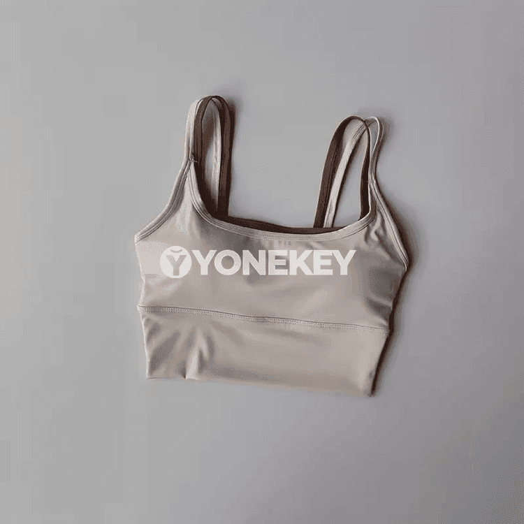 Aýallar üçin sport bra, ýoga we fitnes üçin amatly, dürli reňklerde