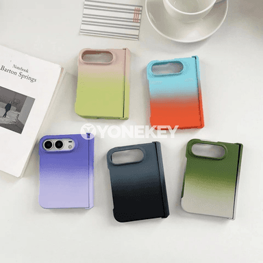 iPhone Duo üçin gradient slim gorag gapagy, ýeňil we berk