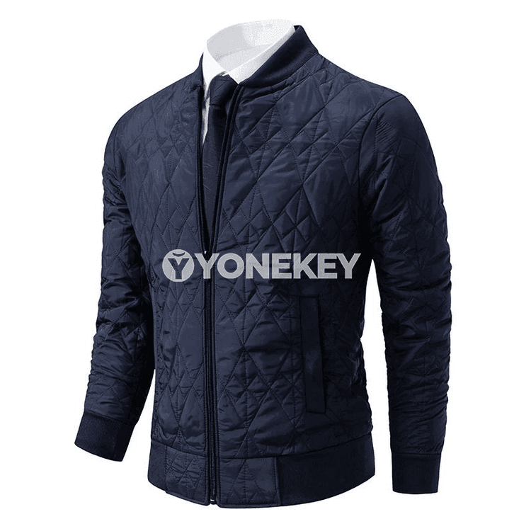 Erkekler üçin güýz-gyş ýyly fleece kurtka, suw geçirmeýän, zipli