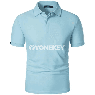 Erkekler üçin ýazky sport polo futbolkasy, giň kesimli, ýeňil
