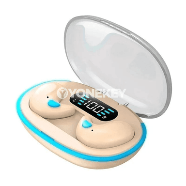 CHUBAN X55 simsiz Bluetooth 5.3 nauşnikler, gürültü azaltma bilen