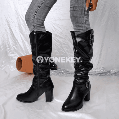 Aýal-gyzlar üçin ýokary ökçeli güýz penjesi, moda ädigi