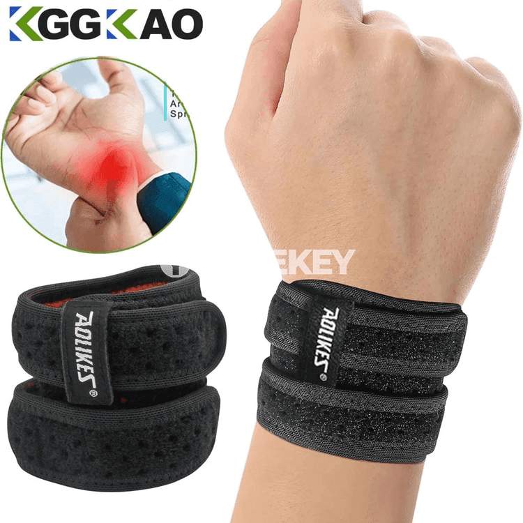 Bilek üçin elastik sport daňyjy, kompakt goldaw