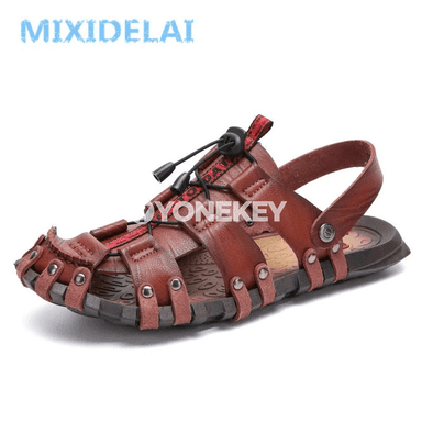 Erkekler üçin rahat tomusky sandal aýakgaplar, ýumşak gündelik flip-flop