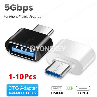Universal Type-C to USB 3.0 OTG adapter, 1-10 sany, çalt birikdiriş