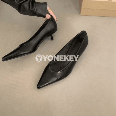 Zenanlar üçin täze ýylky lyuks stiletto ökçeli ýokary topukly köwüşler