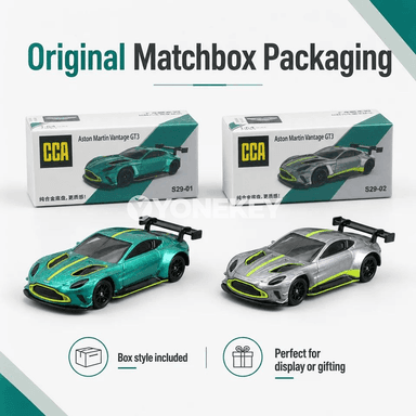 Aston Martin Vantage GT3 1:64 metal model awtoulag, sowgatlyk