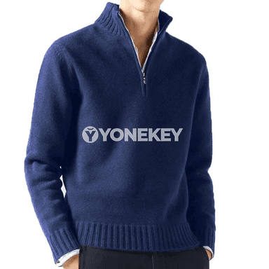 Erkekler üçin ýyly turtlenek switer – güýz-gyş üçin