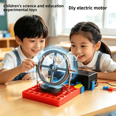 Çagalar üçin DIY ylmy-bilim model toplumy, motorly gurnama oýunjak