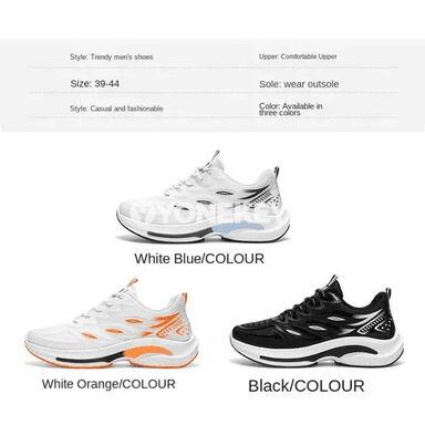 Erkekler üçin dem alýan mesh sport köwüşleri, ýeňil we rahat