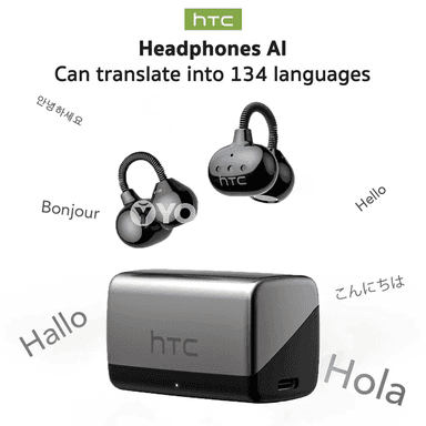 HTC NE67 AI terjimeçi simsiz sport gulakly, rahat gurluşly