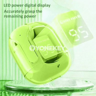 T2 simsiz mini qulakgulaklar, LED displeýli, Bluetooth 5.3