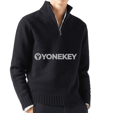 Erkekler üçin ýyly turtlenek switer – güýz-gyş üçin