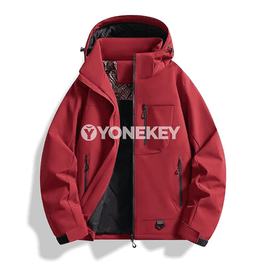 Aýallar üçin ýyly fleece kurtka — suw geçirmez, ýel geçirmez