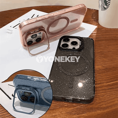 iPhone üçin magsafe akkly ýylpyldawuk gorag çeholy
