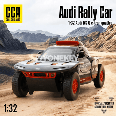1:32 Audi RS Q e-tron metal mini awtoulag modeli