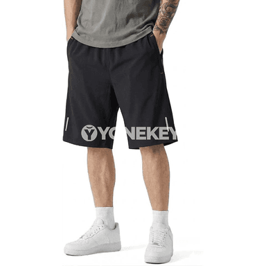 Erkekler üçin ýeňil sport şortiklary, jübili, giň kesim