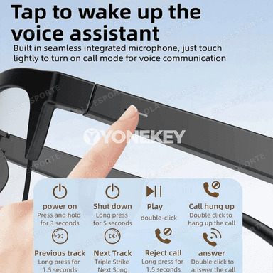Awtoulag sürüjisi üçin akylly Bluetooth äýnek, sesli jaň we aýdym-saz