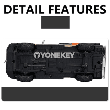 Toyota Land Cruiser LC79 1:32 metal oýunjak awtoulag, ak we sary