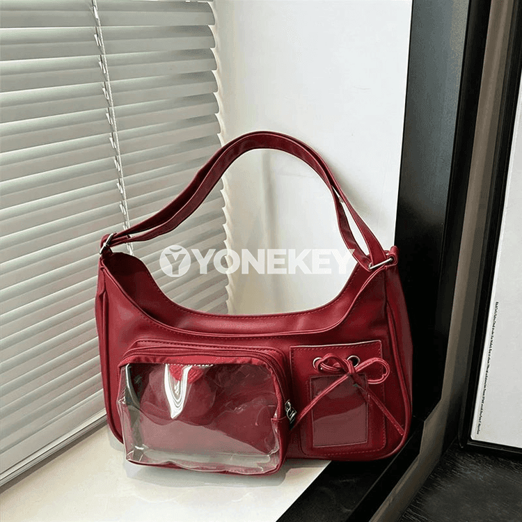 Zenanlar üçin ýeňil egin sumkasy, gündelik hobo crossbody
