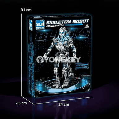 Skilet robot gurluşyk bloklary, mehaniki ýygnama toplumy