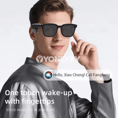 Lenovo AI akylly äýnekler, 8MP kamera, Bluetooth we terjime