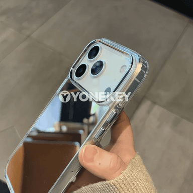 iPhone üçin aýna ýüzli akril gapak — zarbadan goragly, ýuka dizaýn