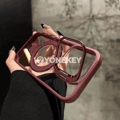 iPhone üçin Magsafe açyk telefon gaby, tekiz durujyly zarba goraýjy model