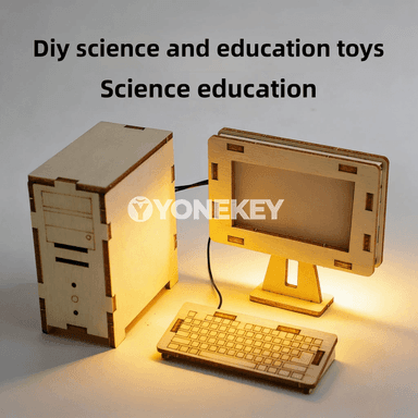 Çagalar üçin DIY kompýuter modeli — ylmy gurnama oýunjaklary