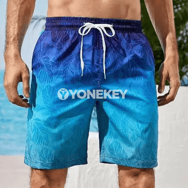 Erkek‑aýal üçin çalt guradyjy tomus şorty, plýaž üçin ýeňil model