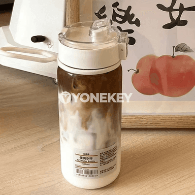 Çeýnikli plastik suw gapy, göterip bolýar, 350/550 ml