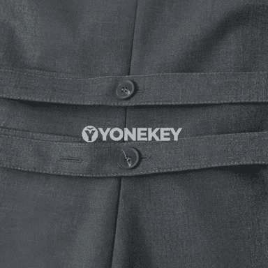 Zenanlar üçin ýeňsiz düwmejikli slim fit ýaz‑tomus topy
