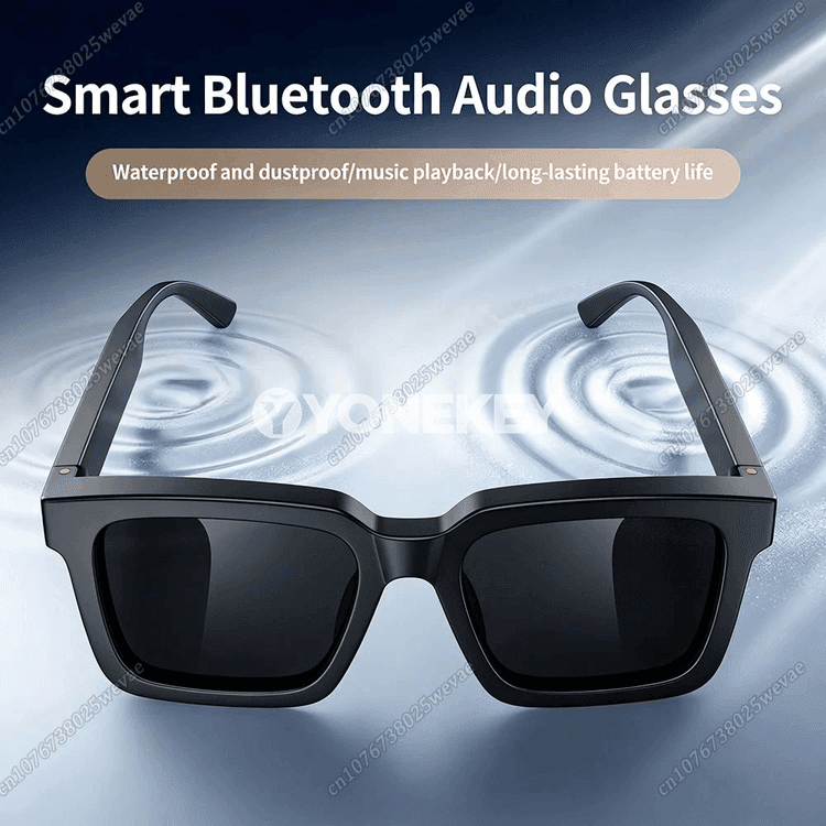 Bluetooth akylly äýnekler — sport we açyk howa üçin aýdym-sazly, jaňly