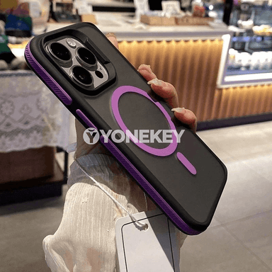 iPhone 11–18 üçin magnitli mataly gorag gapagy