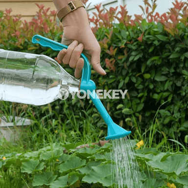 El bilen ulanylýan ösümlik suwarmak spreý çüýşesi, 2-in-1 bagçylyk gapy
