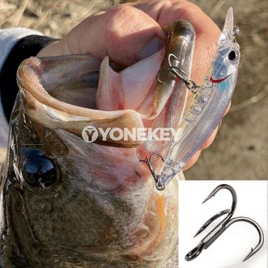 GOBAIT üç golluk balyk çeňňegi, antirust, 30–60 sany
