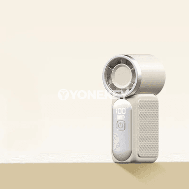 USB zarýad alýan kiçi elde göterilýän sessiz wentilýator, yşykly