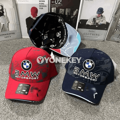 BMW üçin nakışly daşarky sport kepkasy, awtoulag stikeri
