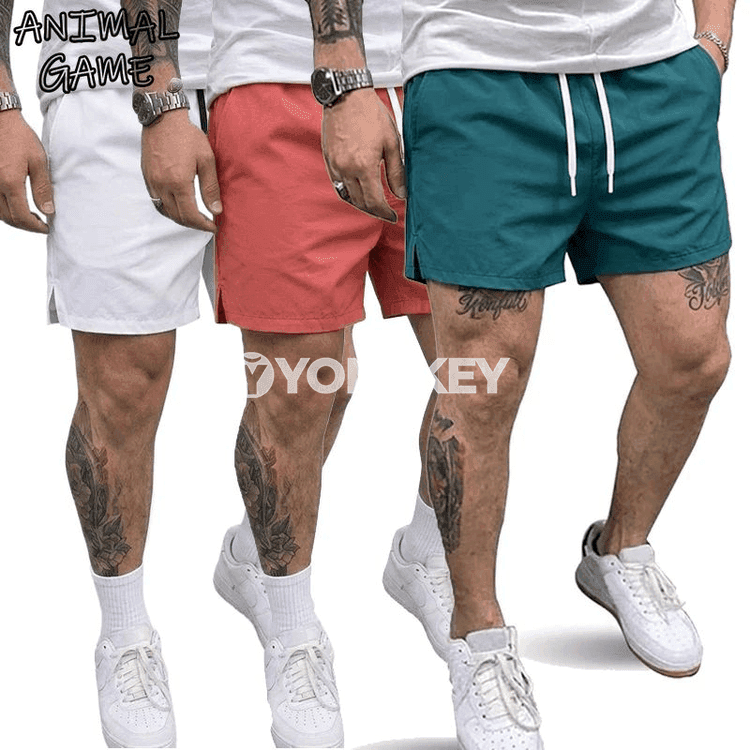 Erkekler üçin tomus sport şortikleri, ýeňil we çalt gurap bilýän model