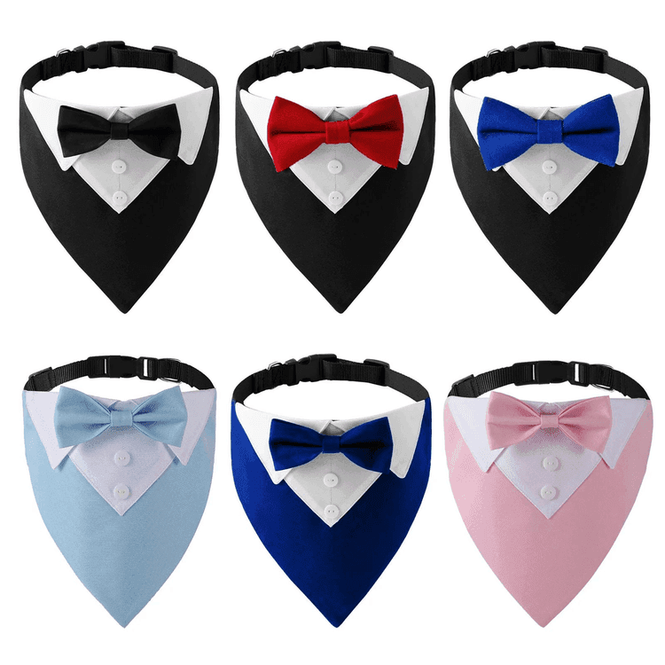It üçin toý we doglan gün üçin tuxedo görnüşli boýunbagly bezeg toplumy