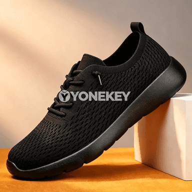Dem alýan mesh erkek aýakgaplary, ýeňil we amatly gündelik model