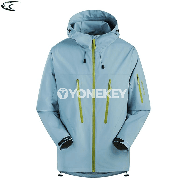 LNGXO suw geçirmeýän ýeňil windbreaker kurtka, uniseks