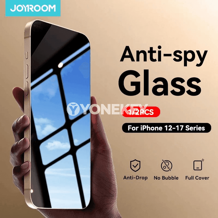 Joyroom iPhone 16-18 üçin anti-spy ekran goragy, 1/2 sany