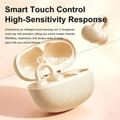 Bluetooth simsiz klip nauşnikleri, HiFi stereo, ýeňil we amatly
