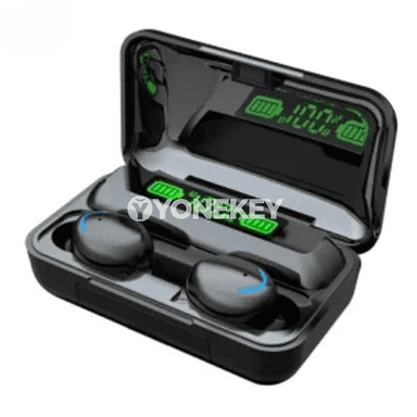 F9-5C TWS Bluetooth 5.3 Nauşnik, Sport üçin, Doly Ekranly