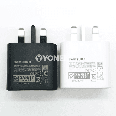 Samsung 25W UK çalt zarýad beriji, Type-C kabel bilen