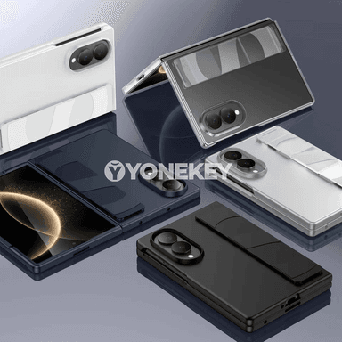 Samsung Galaxy Z Fold 4-8 üçin silikon bileklikli gorag gapagy