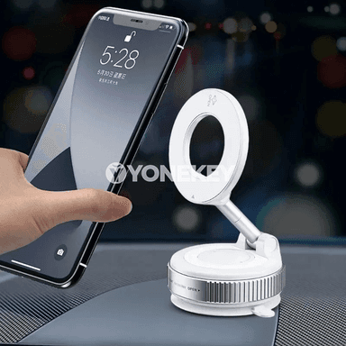 Awtoulag üçin magnitli vakuum telefon saklaýjy, bukulýan